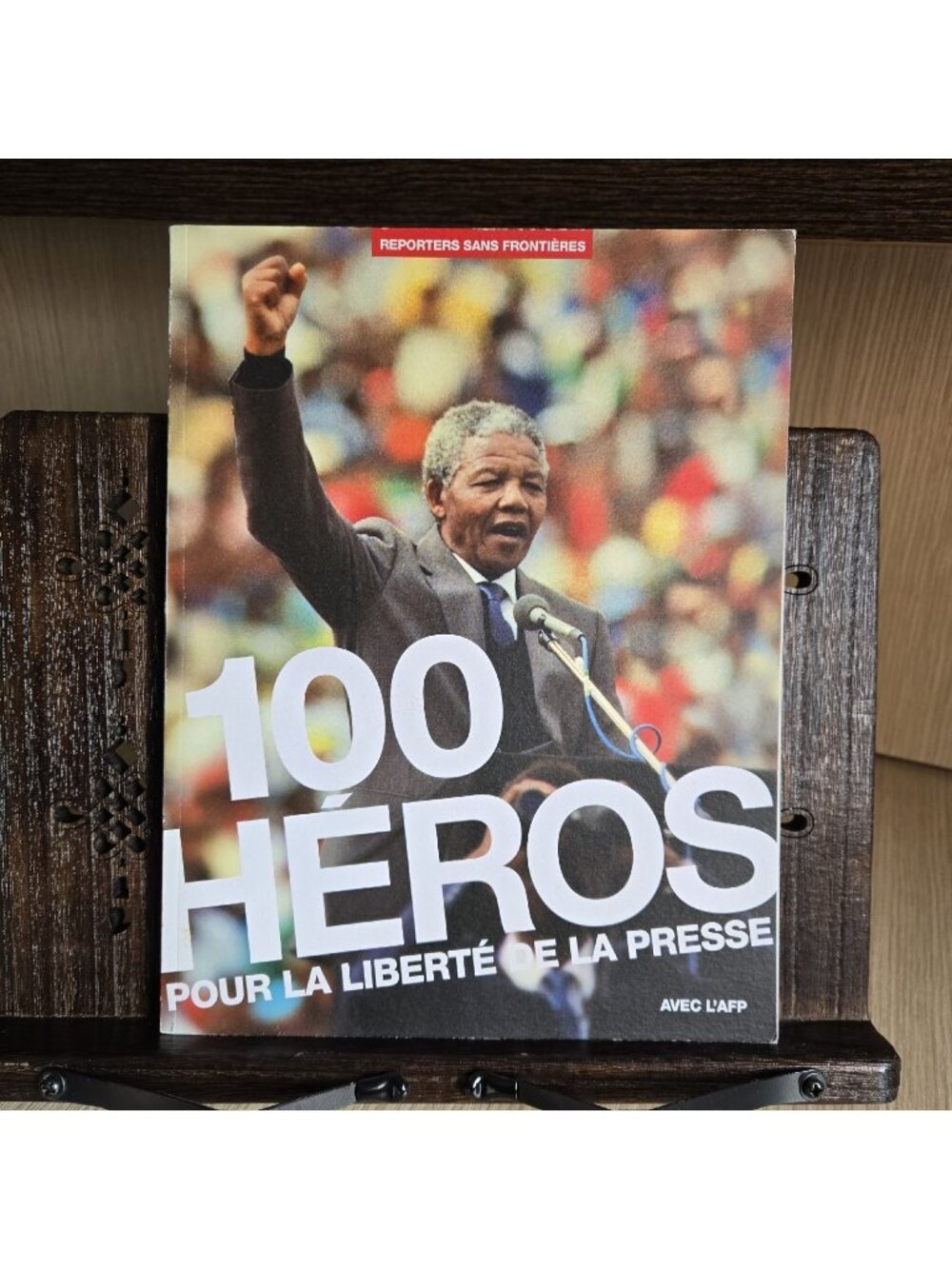 RSF 100 Heroes Press Freedom Photojournalism Album 2015 AFP Photography Portrait